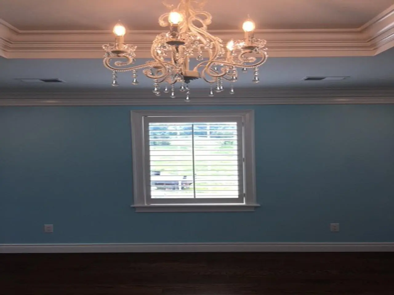interior shutters on bedroom windows