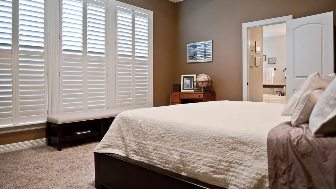 Classic Shutters in Bedroom - 2