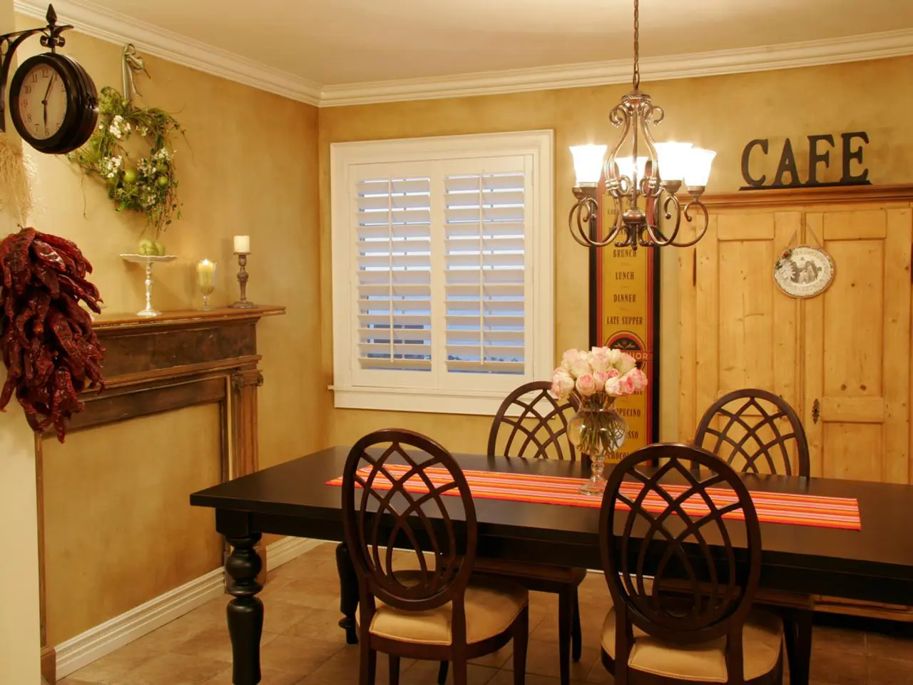 dining room shutters