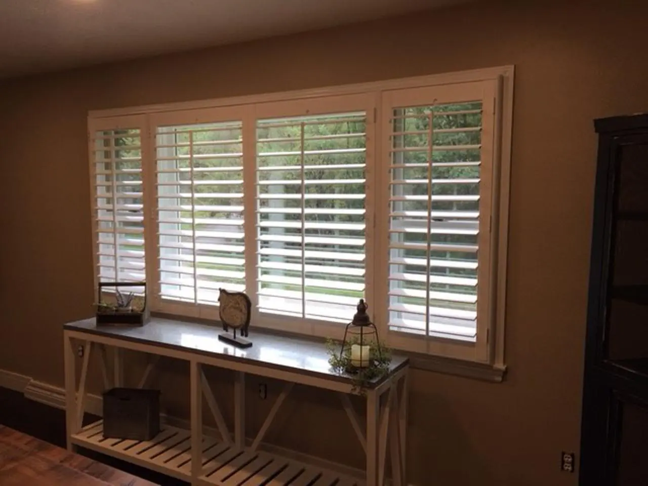 dining room shutters