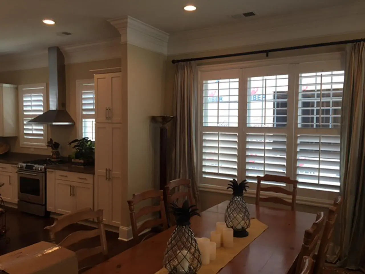 dining room shutters