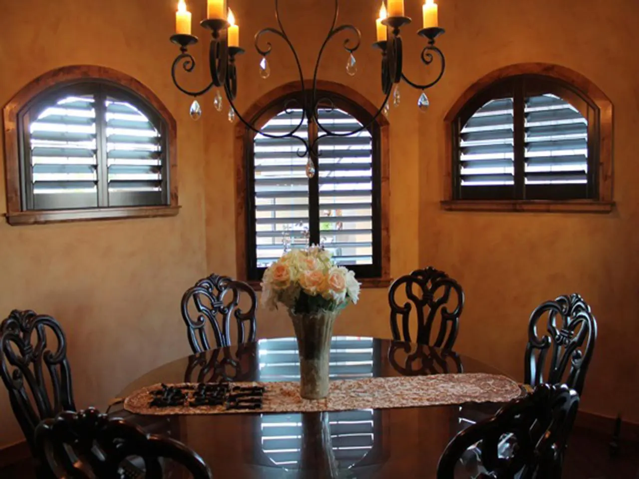 dining room shutters