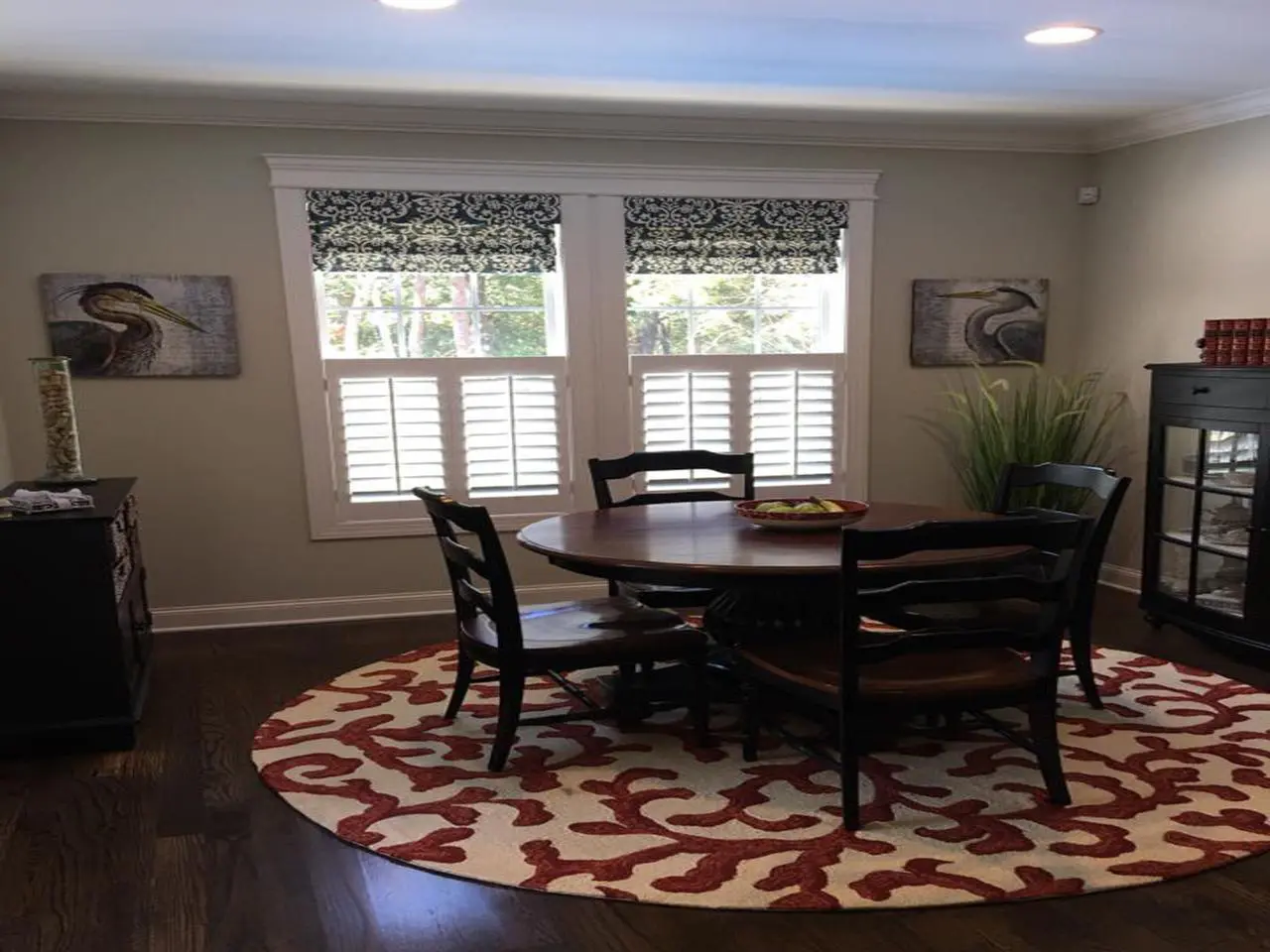 dining room shutters
