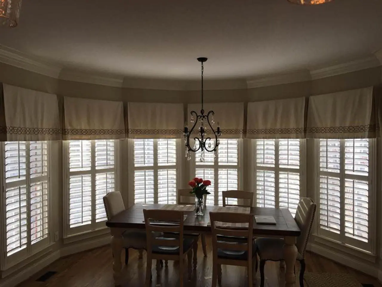 dining room shutters