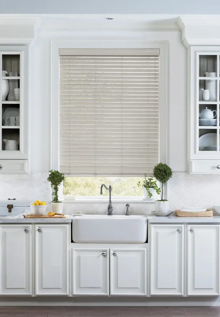 Everwood Alternative Wood Blinds cl faux wood kitchen Everwood Faux Wood Blinds