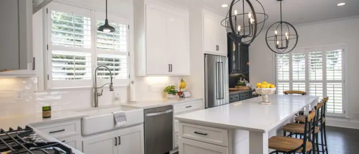 Heritage Shutters in a Kitchen