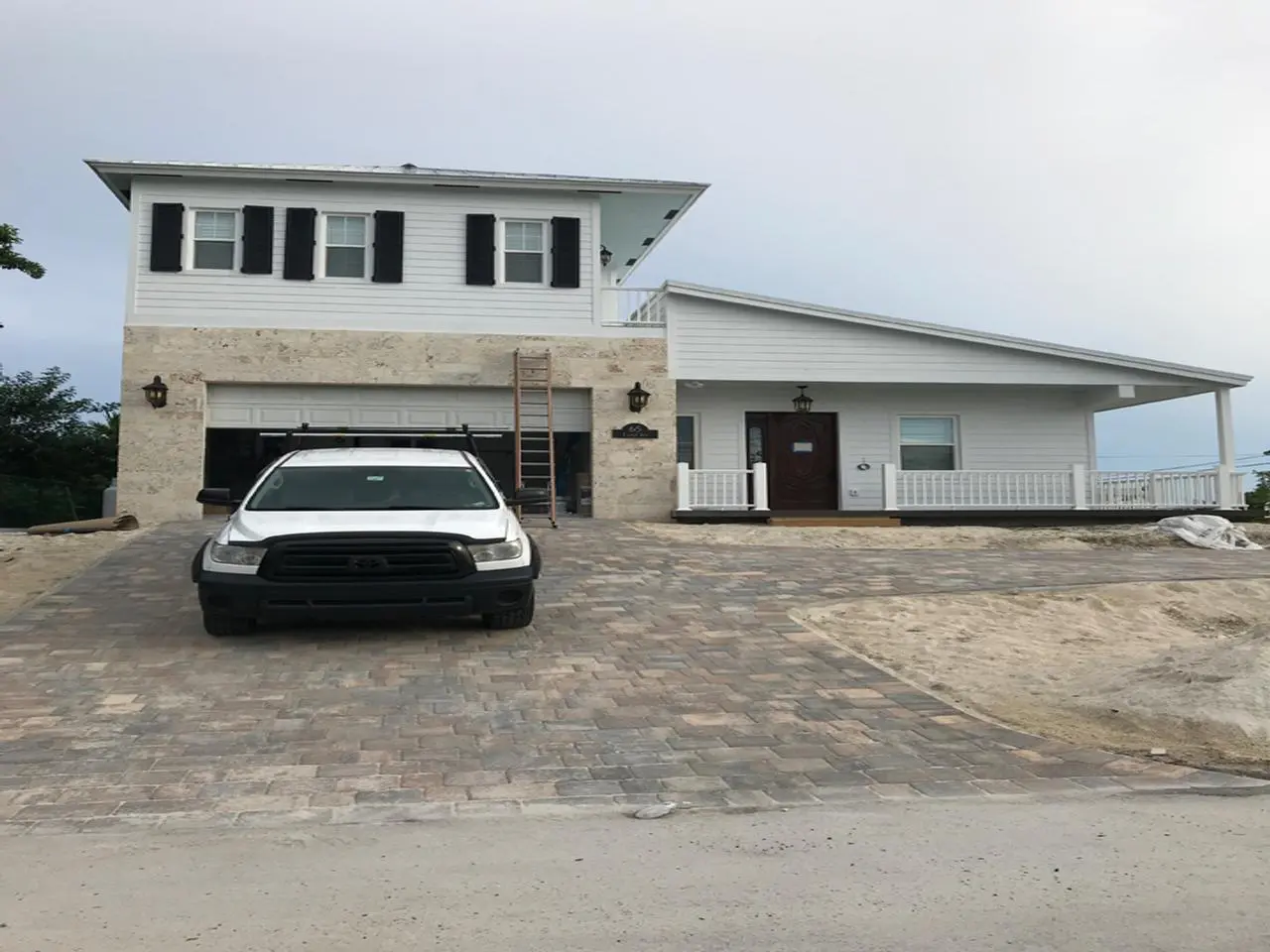 louvered exterior shutters