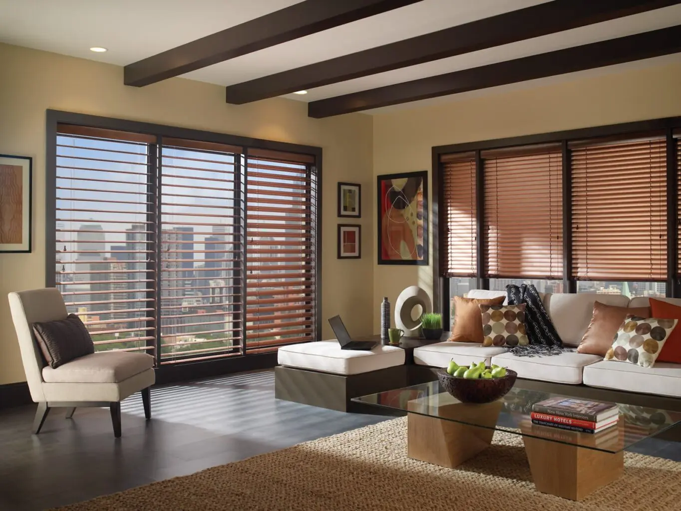 Modern Precious Metals aluminum blinds