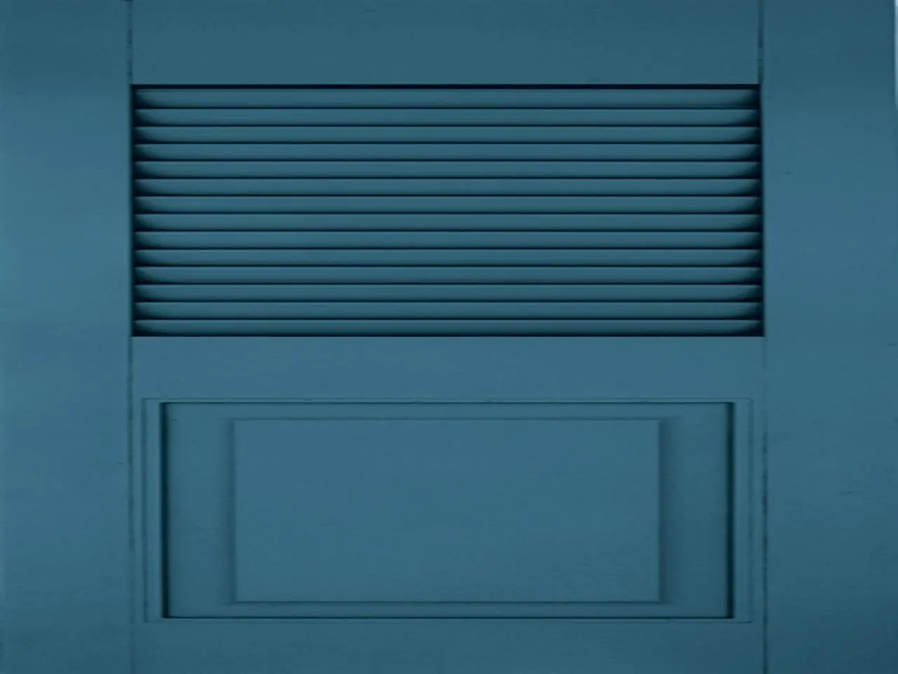 Solid louvered and raised panel shutters