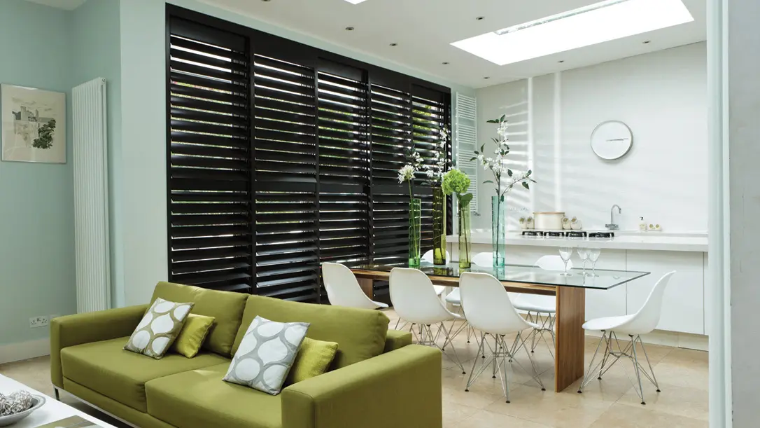 Signature Shutters in Kitchen