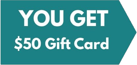 You get a $50 Gift Card