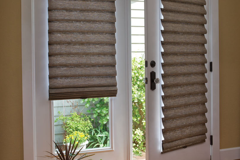 Roman Shades For French Doors