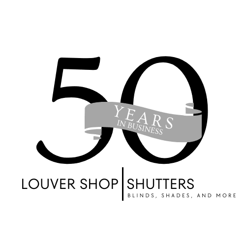 50 years in business - Louver Shop - Shutters, Blinds, Shades, and more
