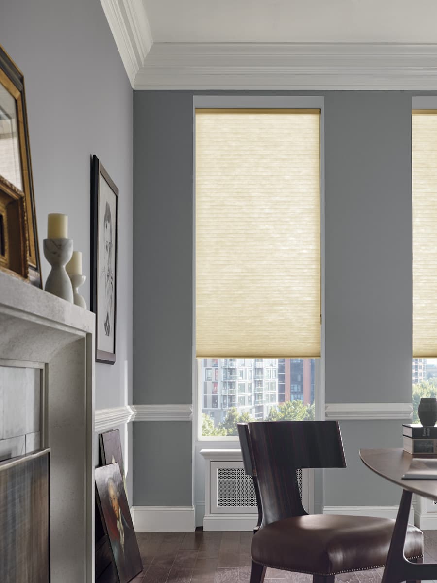 Applause Honeycomb Shades kinship office 2 Applause Honeycomb Shades