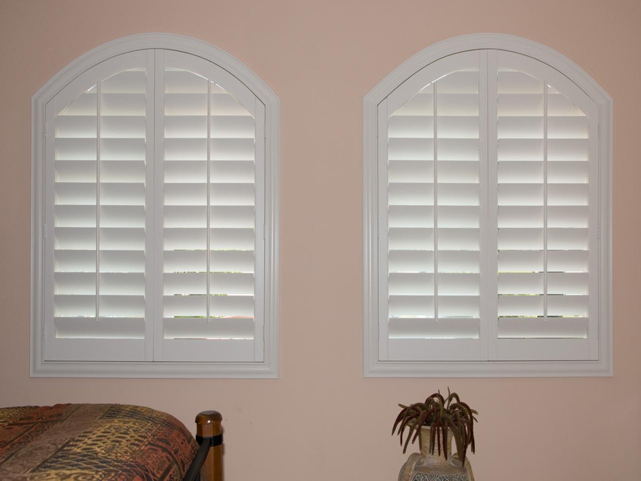 interior shutters on bedroom windows