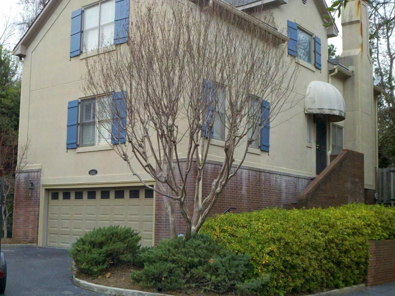 Board and Batten shutters on a house