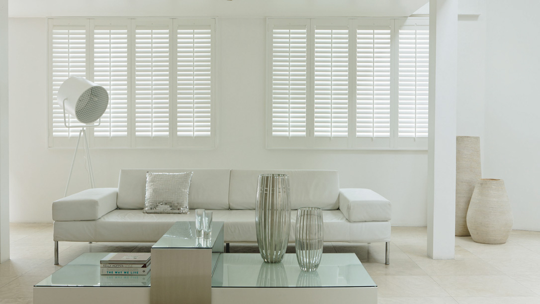 Classic Shutters in Living Room
