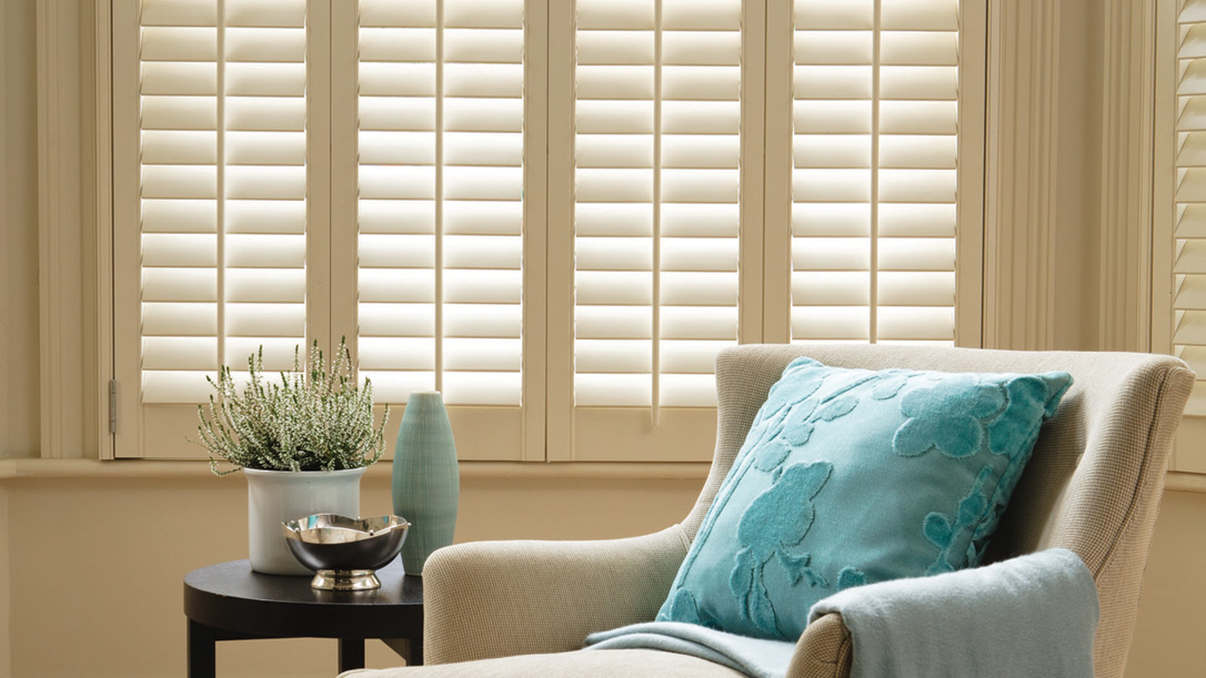 Classic Shutters in Sitting Room