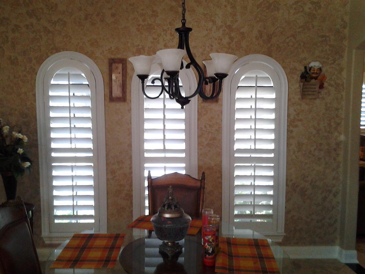 dining room shutters