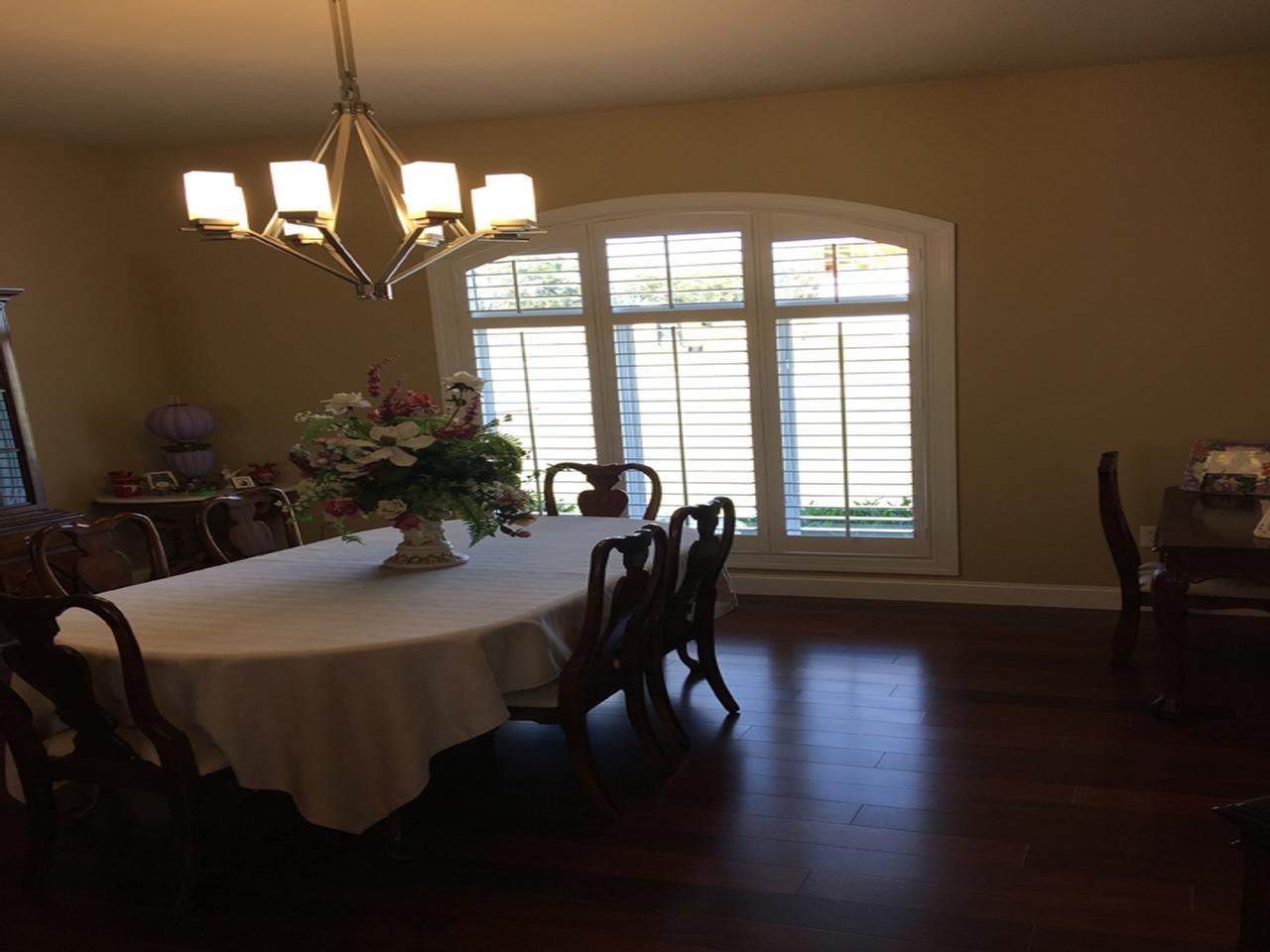 dining room shutters