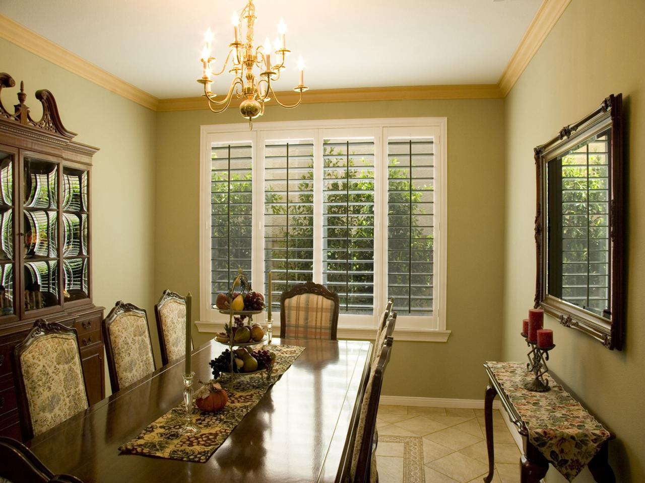 dining room shutters