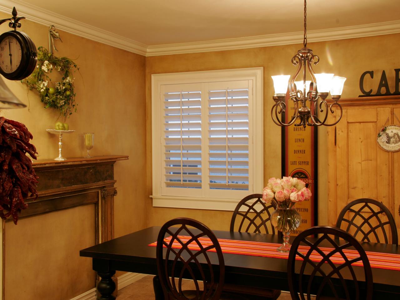 dining room shutters