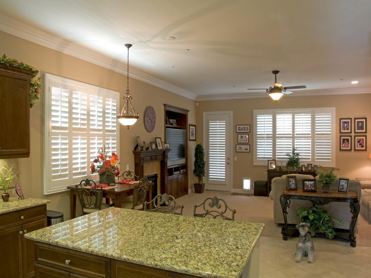 dining room shutters