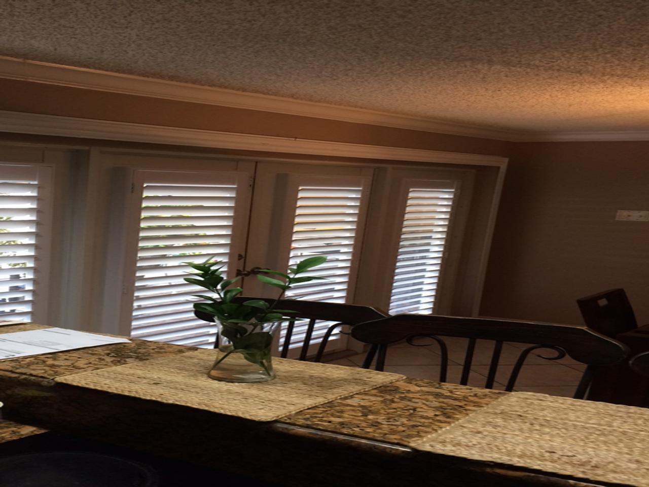 dining room shutters