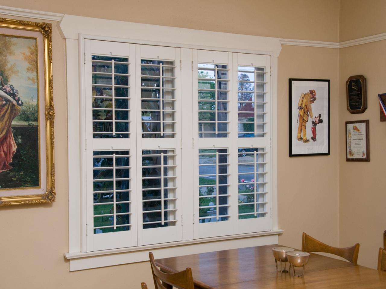 dining room shutters