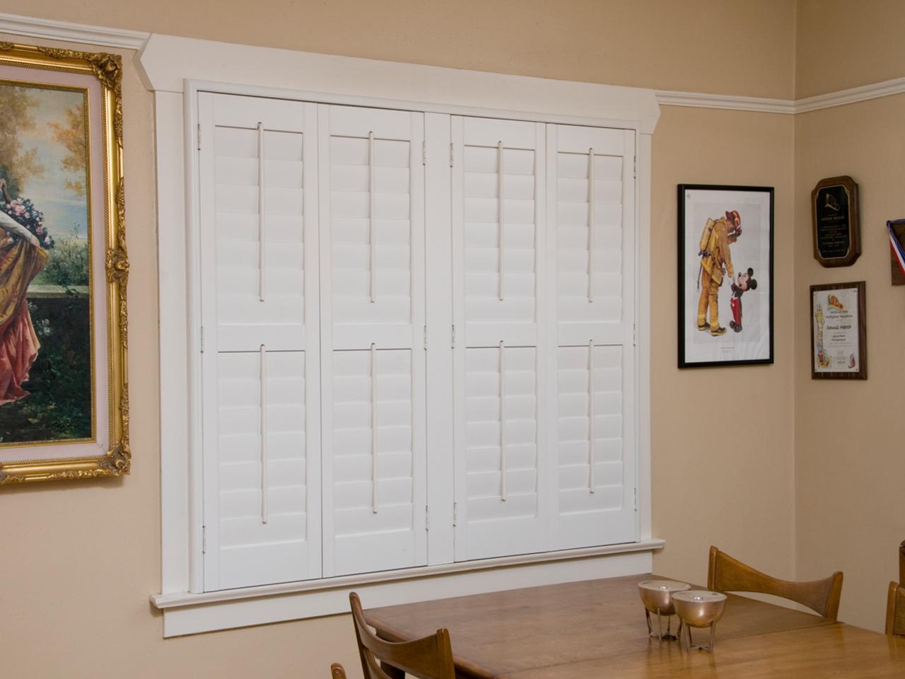 dining room shutters