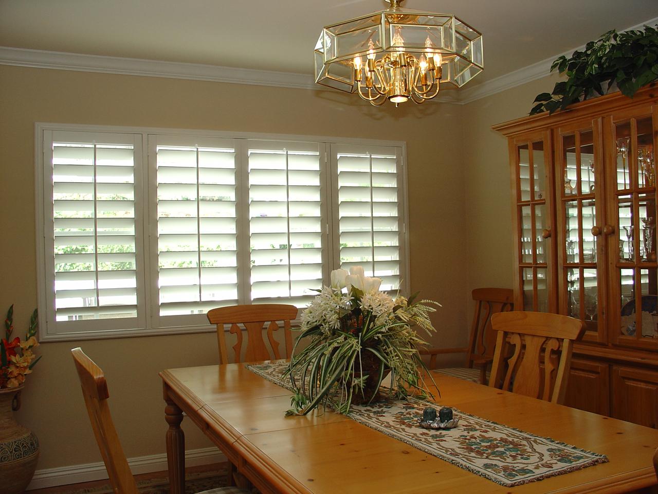 dining room shutters