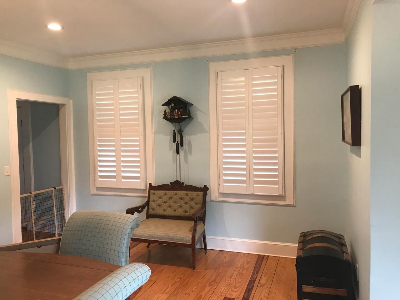 dining room shutters