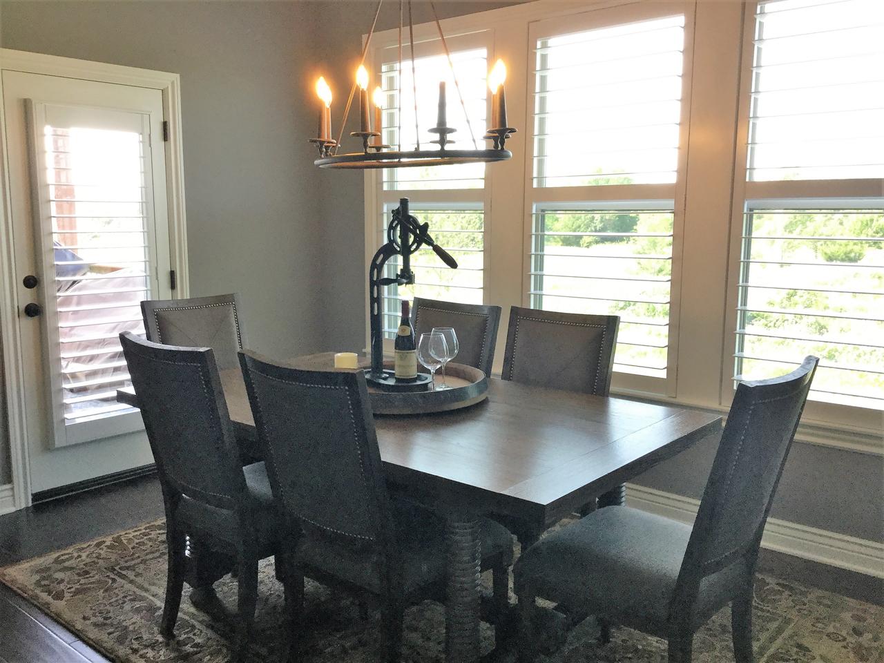 dining room shutters