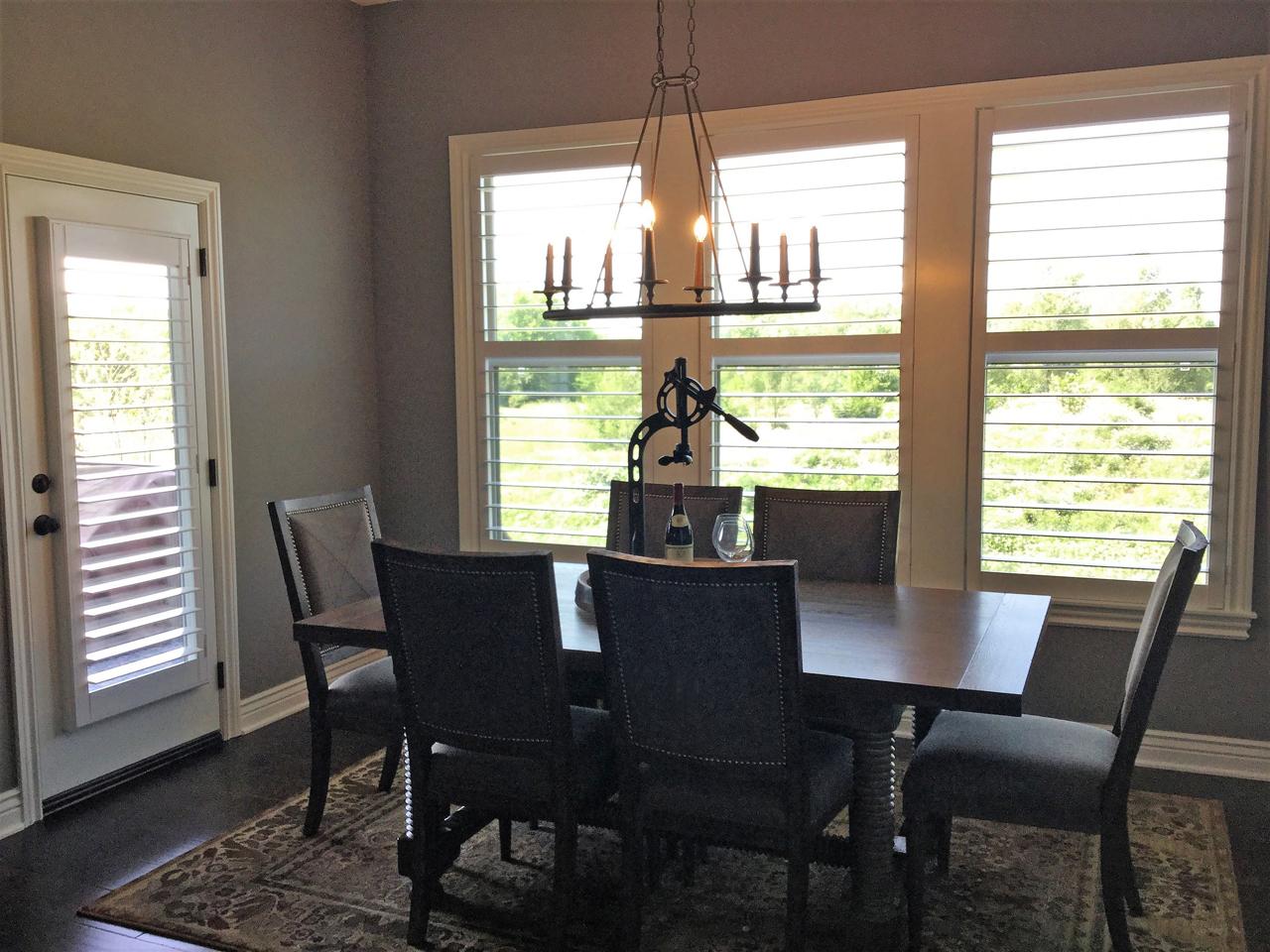 dining room shutters