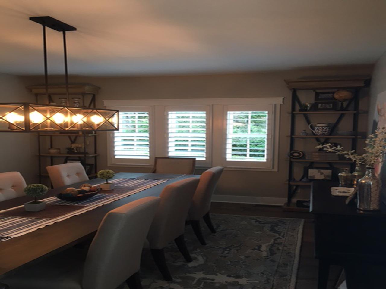 dining room shutters