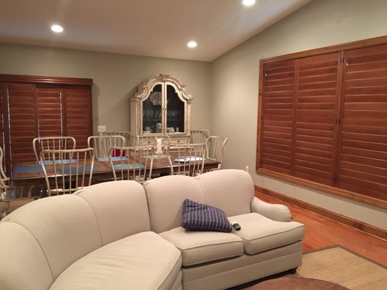 dining room shutters