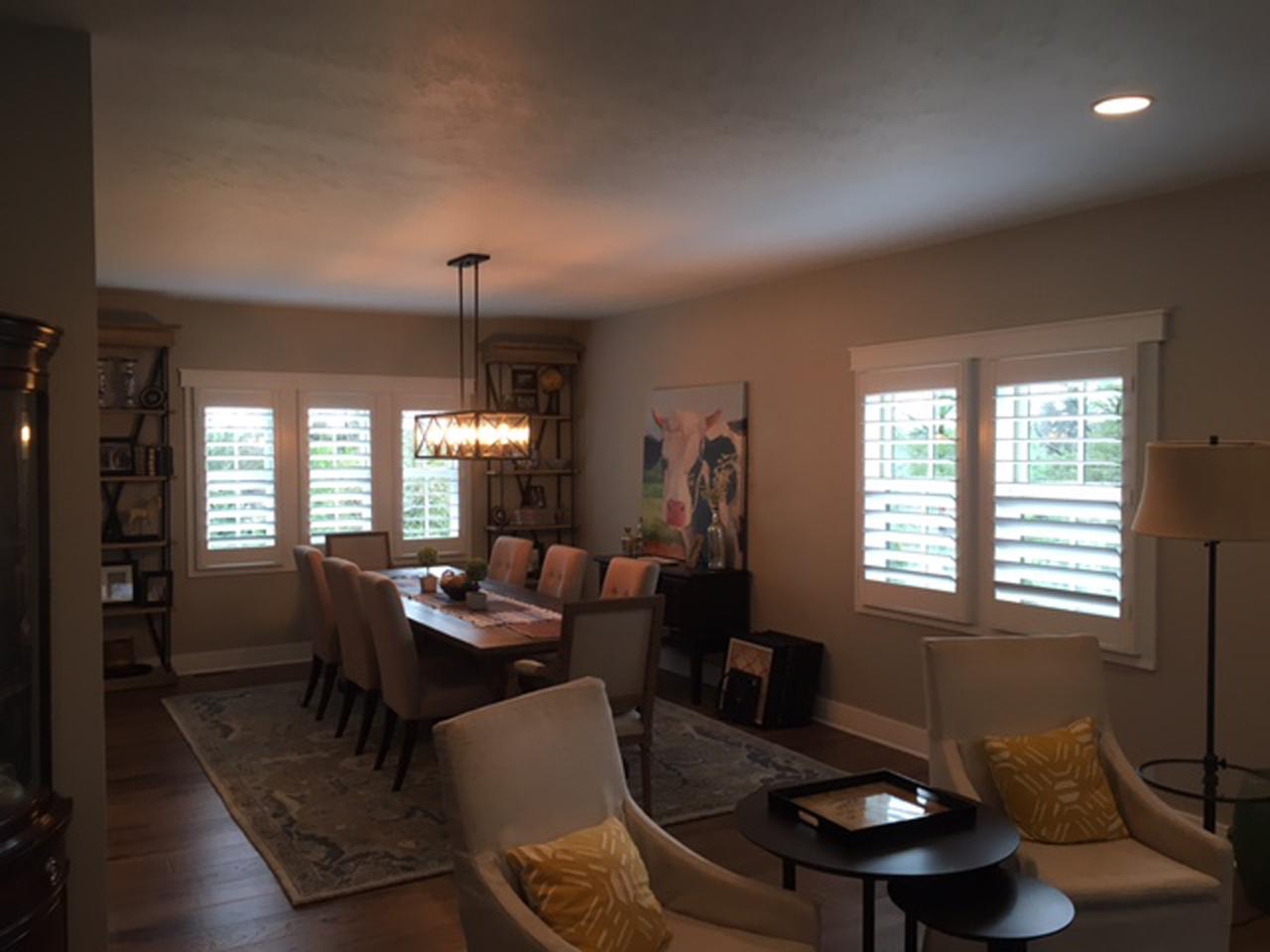 dining room shutters