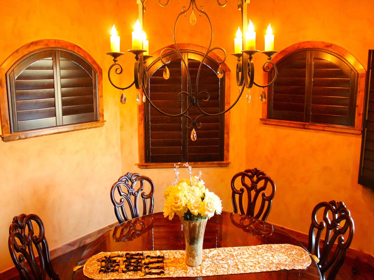 dining room shutters