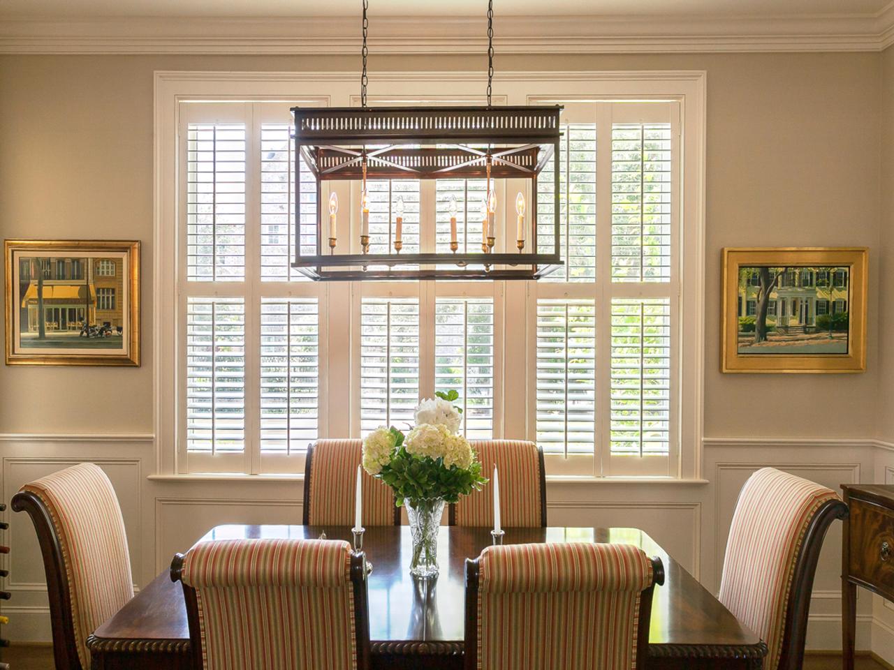 dining room shutters