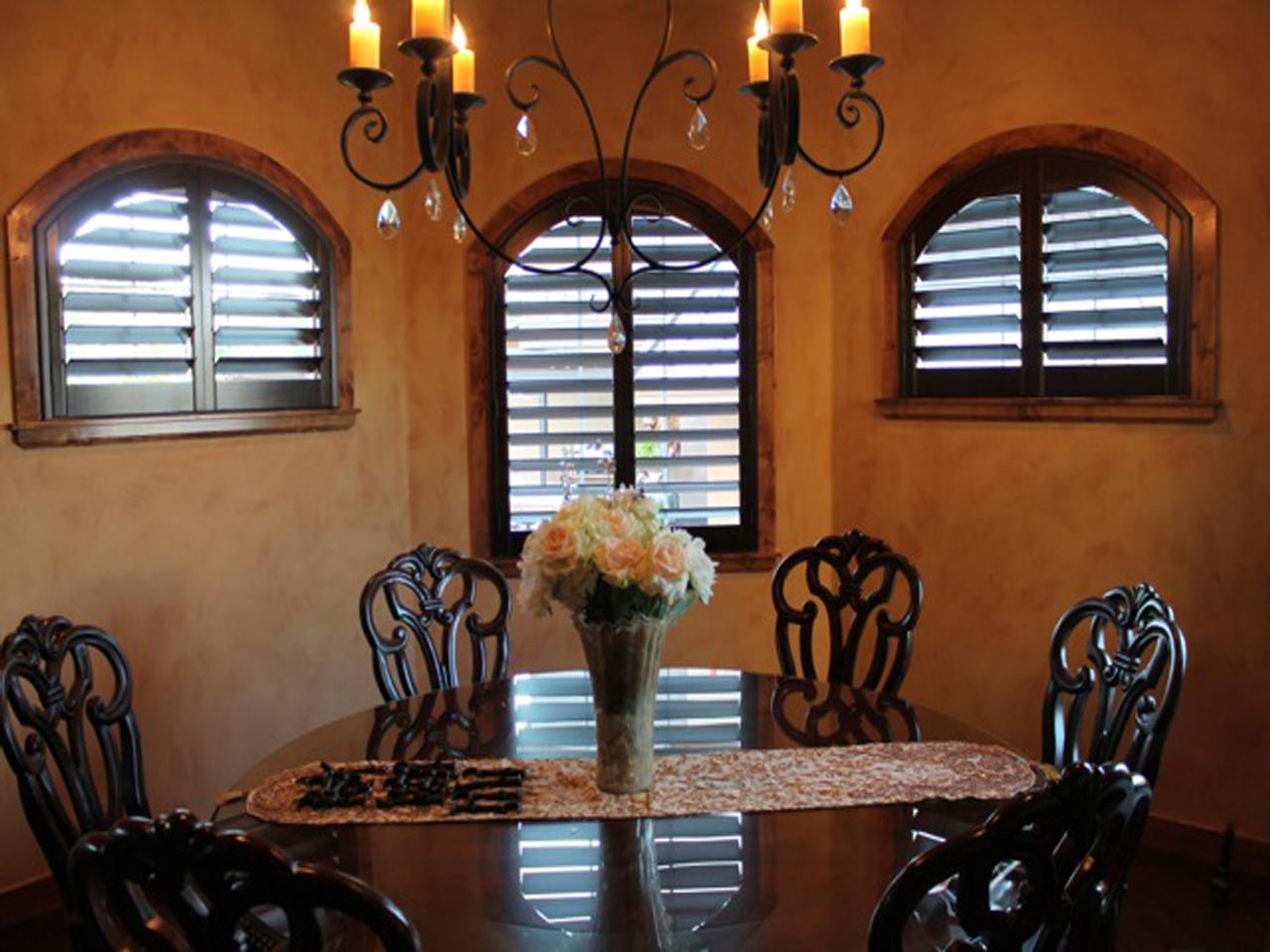 dining room shutters