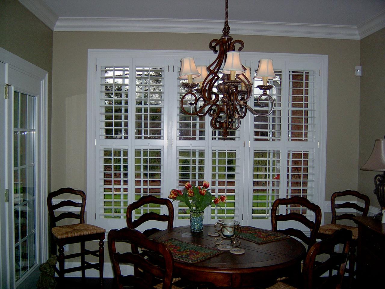 dining room shutters