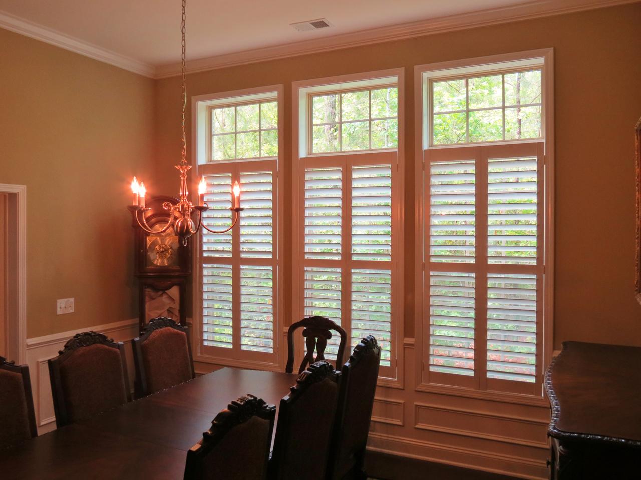 dining room shutters