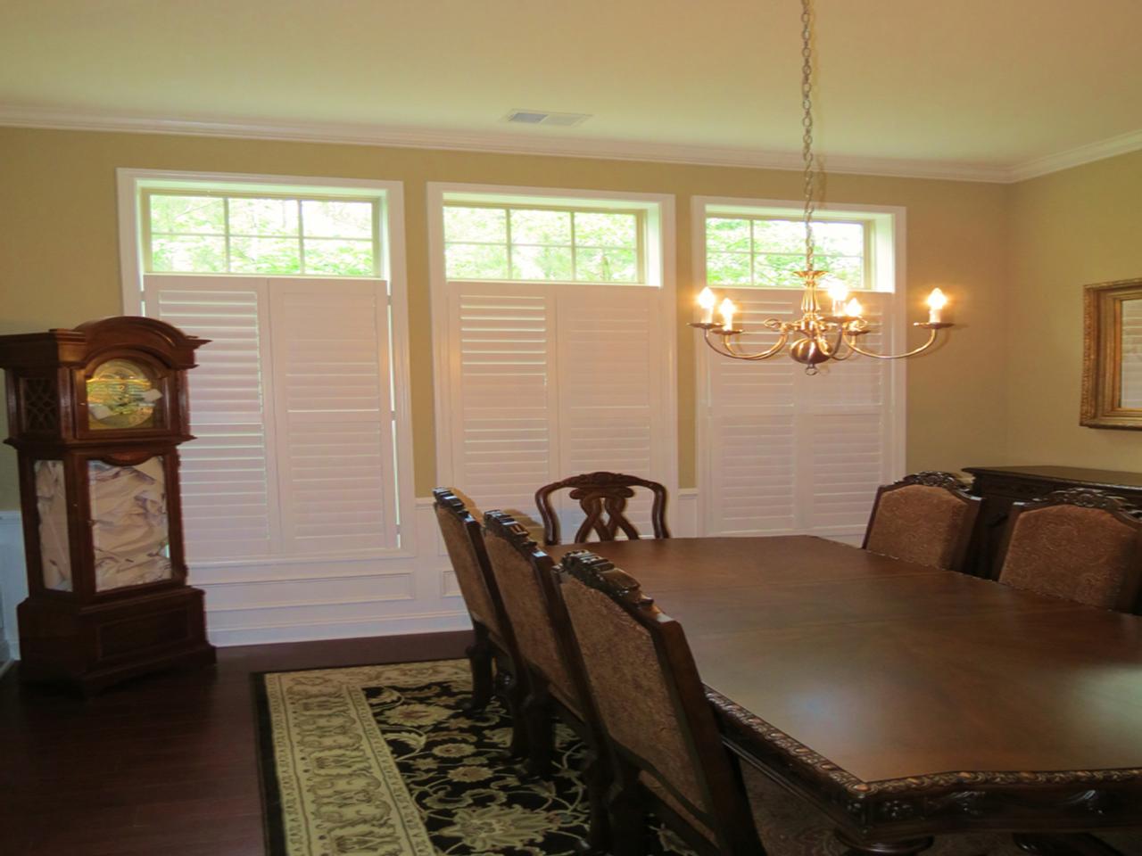 dining room shutters