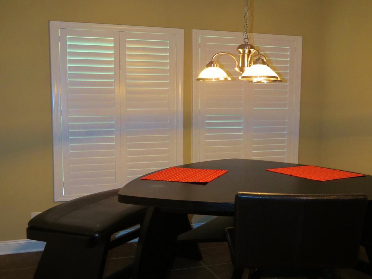 dining room shutters