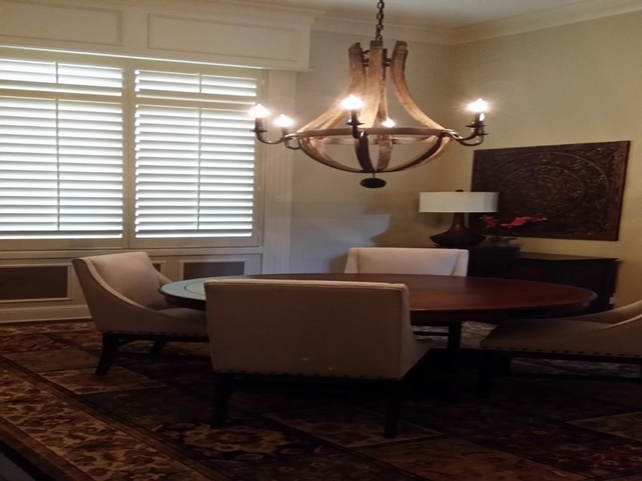 dining room shutters