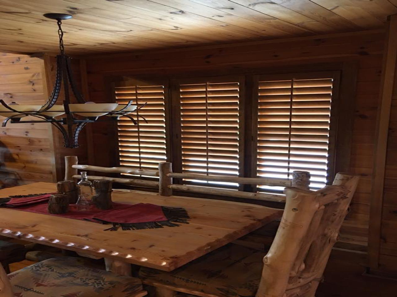 dining room shutters