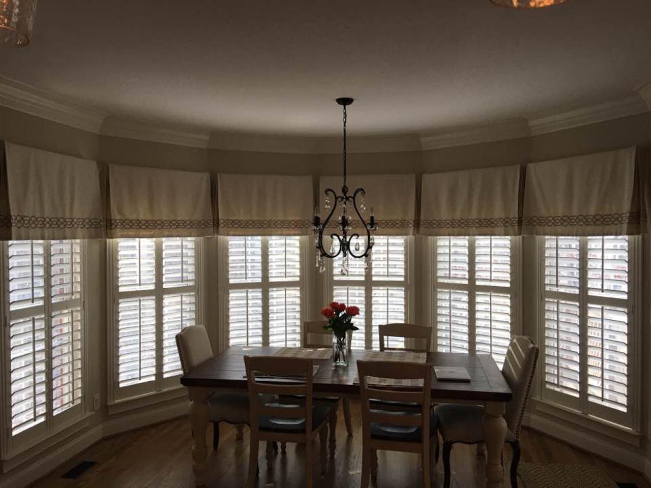 dining room shutters