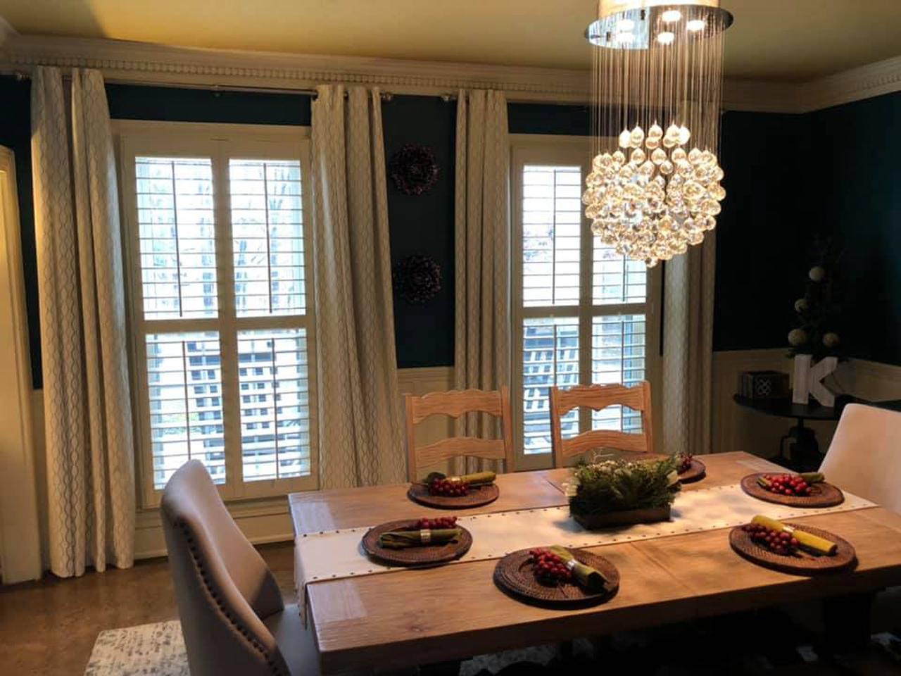 dining room shutters