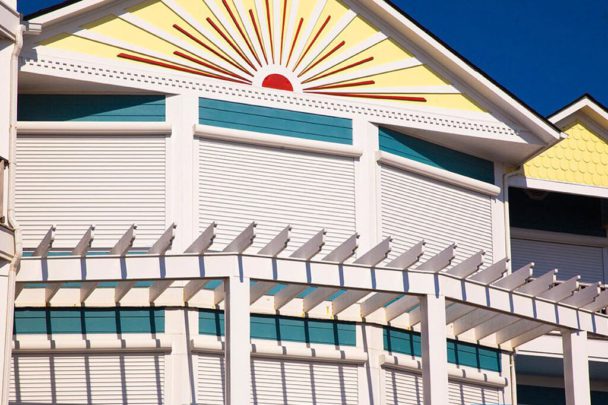 Exterior LouverShield Hurricane Shutters
