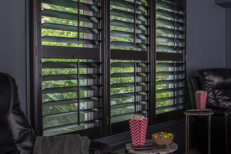 Dark Brown Heritage Shutters